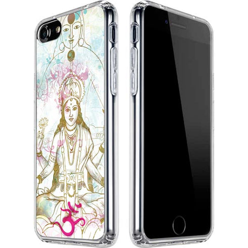 Meditation iPhone SE (2nd & 3rd Gen) Clear Case