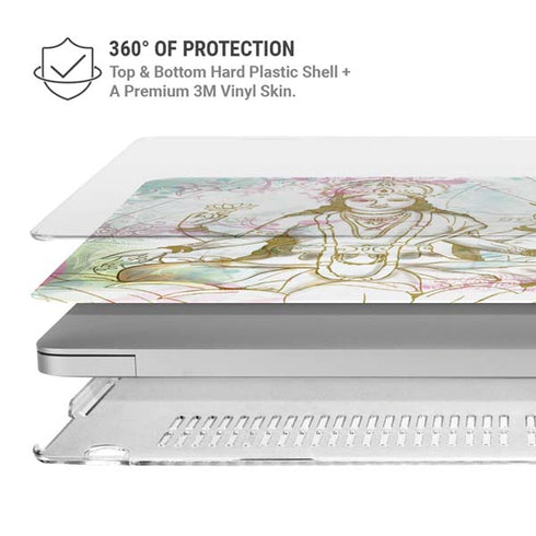 Meditation MacBook Air 15in (2023-2025) Case plus Skin