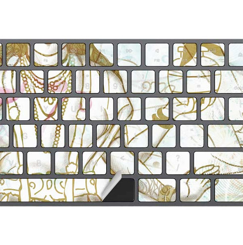 Meditation Magic Keyboard with Numeric Keypad Skin