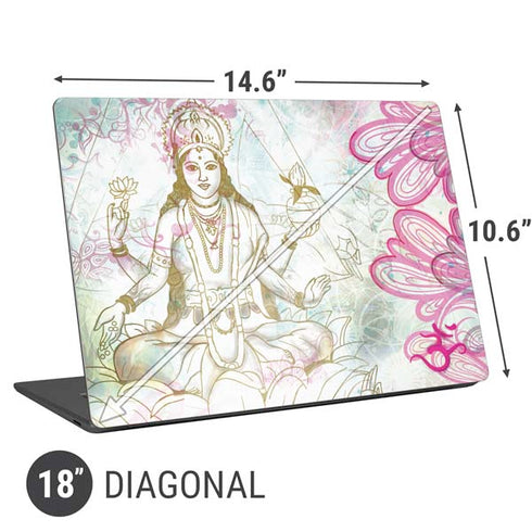 Meditation Universal Laptop 18in (14.6 x 10.6in) Skin