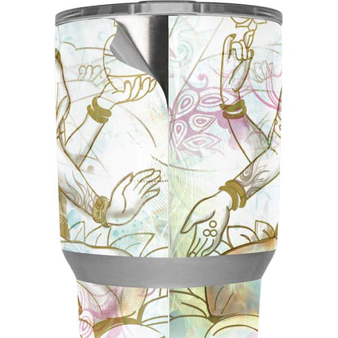 Meditation Yeti 30oz Rambler Tumbler Skin