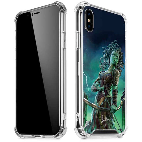 Medusa by Tom Wood iPhone XS Max Clear Case