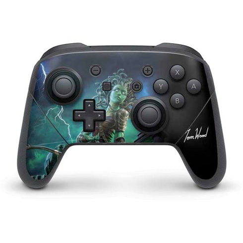 Tom Wood Medusa Nintendo Switch Pro Controller Skin