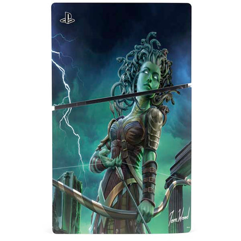 Medusa by Tom Wood PS5 Slim Disk Console Skin