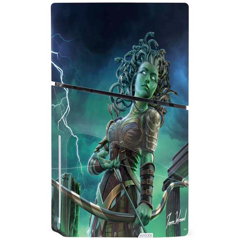 Medusa by Tom Wood PS5 Slim Disk Console Skin