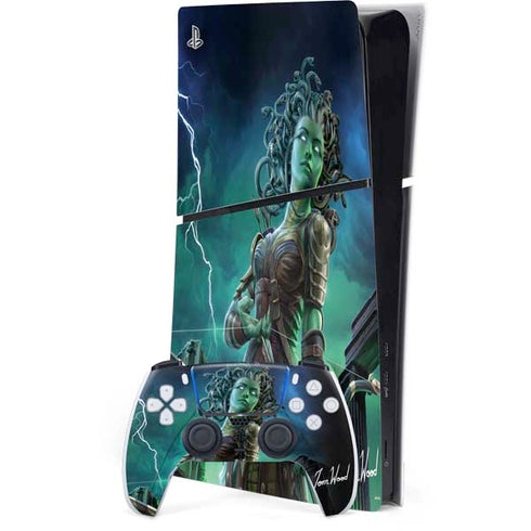 Medusa by Tom Wood PS5 Slim Digital Edition Bundle Skin