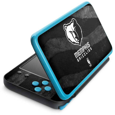 NBA Memphis Grizzlies Black Animal Print Nintendo 2DS XL (2017) Skin