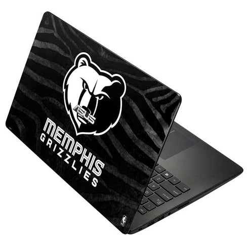 NBA Memphis Grizzlies Black Animal Print Asus X502CA 15.6 Skin