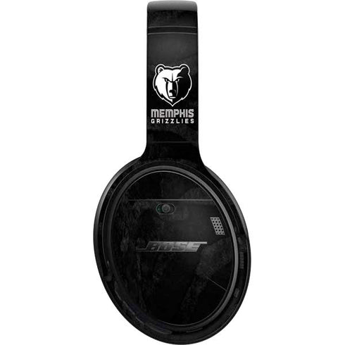 NBA Memphis Grizzlies Black Animal Print Bose QuietComfort 35 II Headphones Skin