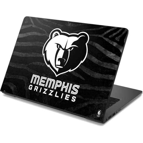 NBA Memphis Grizzlies Black Animal Print Dell Chromebook Skin