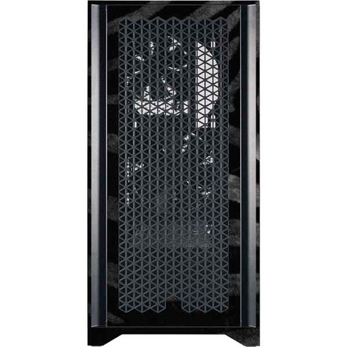 NBA Memphis Grizzlies Black Animal Print Corsair 4000D Tempered Glass Mid-Tower ATX Case Skin