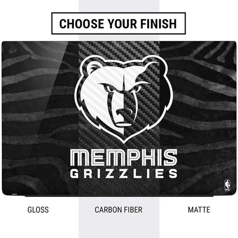 NBA Memphis Grizzlies Black Animal Print Dell Vostro Skin