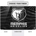 NBA Memphis Grizzlies Black Animal Print Dell Vostro Skin