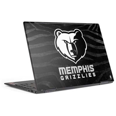 NBA Memphis Grizzlies Black Animal Print HP Envy Skin