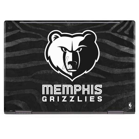 NBA Memphis Grizzlies Black Animal Print HP Envy Skin