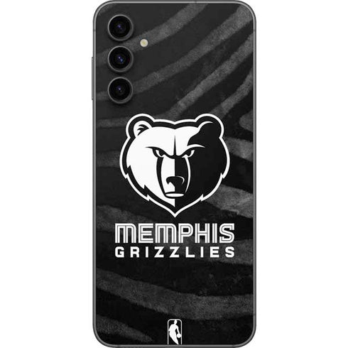 NBA Memphis Grizzlies Black Animal Print Galaxy A14 5G Skin
