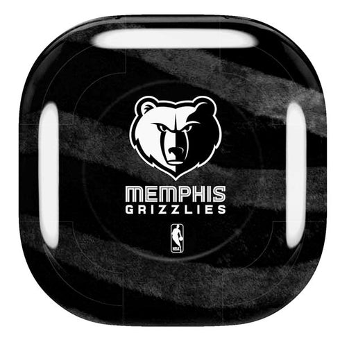 NBA Memphis Grizzlies Black Animal Print Galaxy Buds Pro Skin