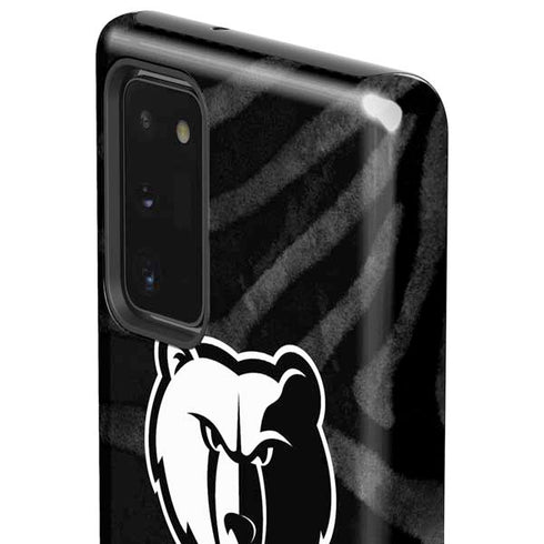 NBA Memphis Grizzlies Black Animal Print Galaxy Note20 5G Pro Case