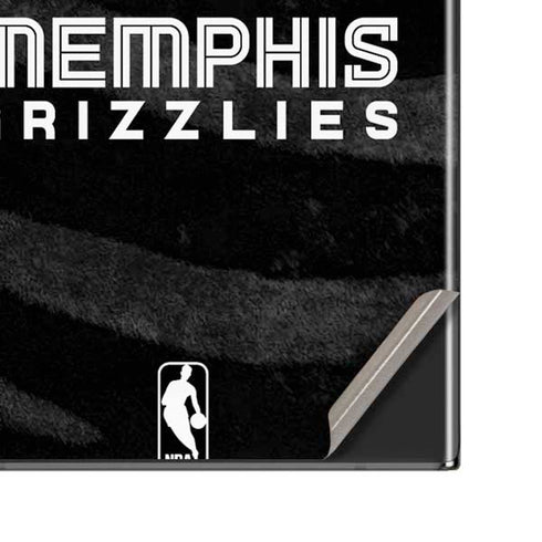NBA Memphis Grizzlies Black Animal Print Galaxy Note20 Ultra 5G Skin