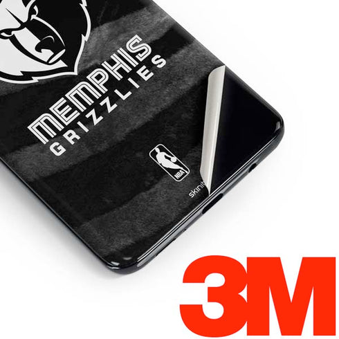 NBA Memphis Grizzlies Black Animal Print Galaxy S10 Plus Skin
