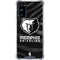 NBA Memphis Grizzlies Black Animal Print Galaxy S20 FE Clear Case