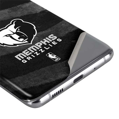 NBA Memphis Grizzlies Black Animal Print Galaxy S20 Ultra 5G Skin