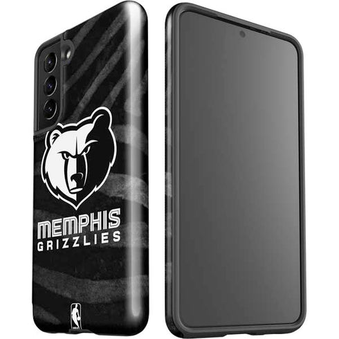 NBA Memphis Grizzlies Black Animal Print Galaxy S21 5G Pro Case