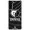 NBA Memphis Grizzlies Black Animal Print Galaxy S21 FE Clear Case