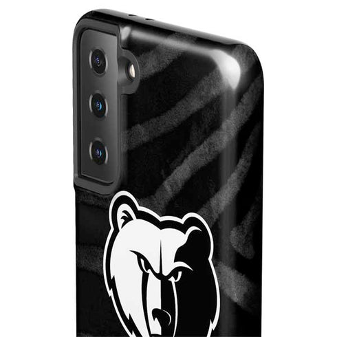 NBA Memphis Grizzlies Black Animal Print Galaxy S21 Plus 5G Pro Case