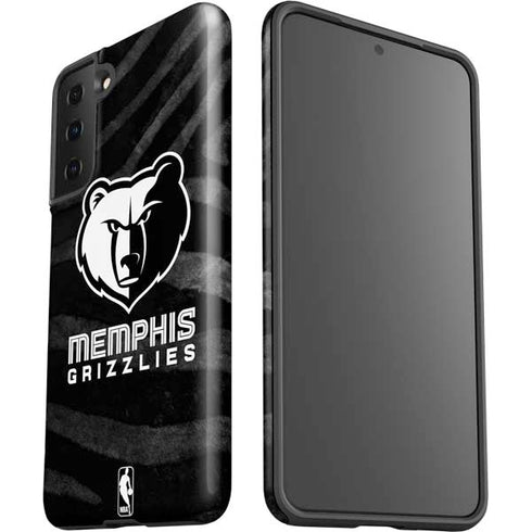 NBA Memphis Grizzlies Black Animal Print Galaxy S21 Plus 5G Pro Case