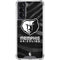 NBA Memphis Grizzlies Black Animal Print Galaxy S22 Clear Case