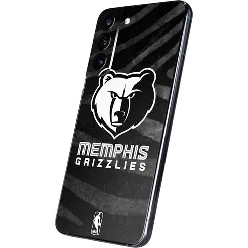NBA Memphis Grizzlies Black Animal Print Galaxy S22 Plus Skin