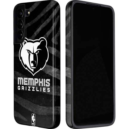 NBA Memphis Grizzlies Black Animal Print Galaxy S22 Pro Case