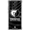 NBA Memphis Grizzlies Black Animal Print Galaxy S22 Ultra Clear Case