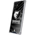 NBA Memphis Grizzlies Black Animal Print Galaxy S22 Ultra Clear Case