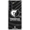 NBA Memphis Grizzlies Black Animal Print Galaxy S23 Clear Case