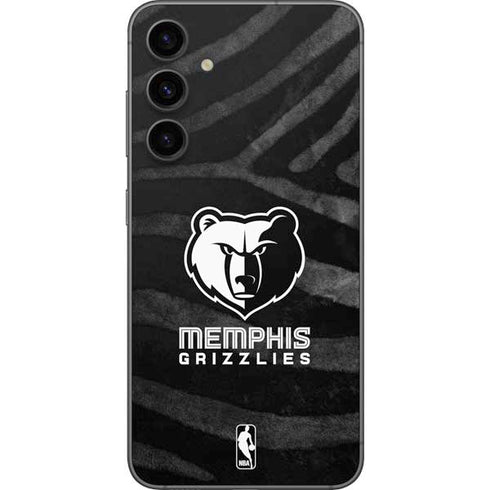NBA Memphis Grizzlies Black Animal Print Galaxy S23 FE Skin