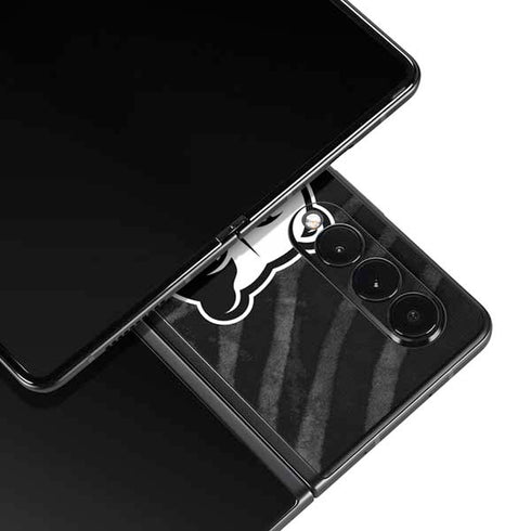 NBA Memphis Grizzlies Black Animal Print Galaxy Z Fold3 5G Skin