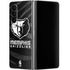 NBA Memphis Grizzlies Black Animal Print Galaxy Z Fold4 5G Skin