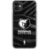 NBA Memphis Grizzlies Black Animal Print iPhone 11 Clear Case