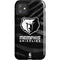 NBA Memphis Grizzlies Black Animal Print iPhone 11 Impact Case