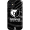 NBA Memphis Grizzlies Black Animal Print iPhone 12 Mini Impact Case