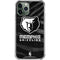 NBA Memphis Grizzlies Black Animal Print iPhone 12 Pro Max Clear Case
