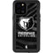 NBA Memphis Grizzlies Black Animal Print iPhone 12 Pro Max Waterproof Case