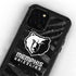 NBA Memphis Grizzlies Black Animal Print iPhone 12 Pro Waterproof Case