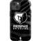 NBA Memphis Grizzlies Black Animal Print iPhone 13 Impact Case