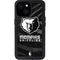 NBA Memphis Grizzlies Black Animal Print iPhone 13 Mini Waterproof Case