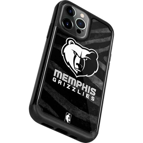 NBA Memphis Grizzlies Black Animal Print iPhone 13 Pro Cargo Case