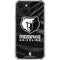 NBA Memphis Grizzlies Black Animal Print iPhone 14 Clear Case