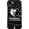 NBA Memphis Grizzlies Black Animal Print iPhone 14 Plus Impact Case